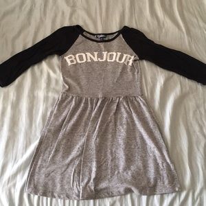 Bonjour Shirt Dress